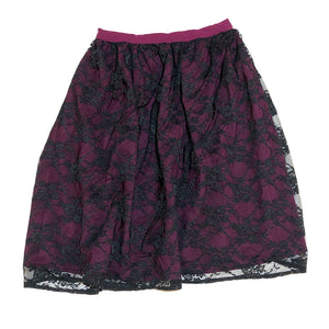 Candelicious Handmade Lace Overlay Skirt