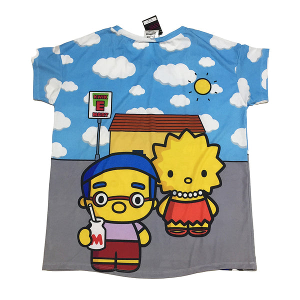 LA Japan x Hello Kitty x Simpsons Collab Sublimated T.