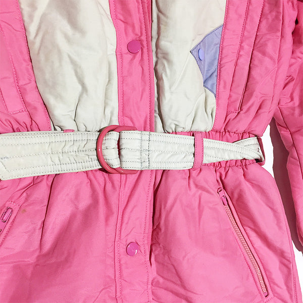 Vintage Pink Snow Suit