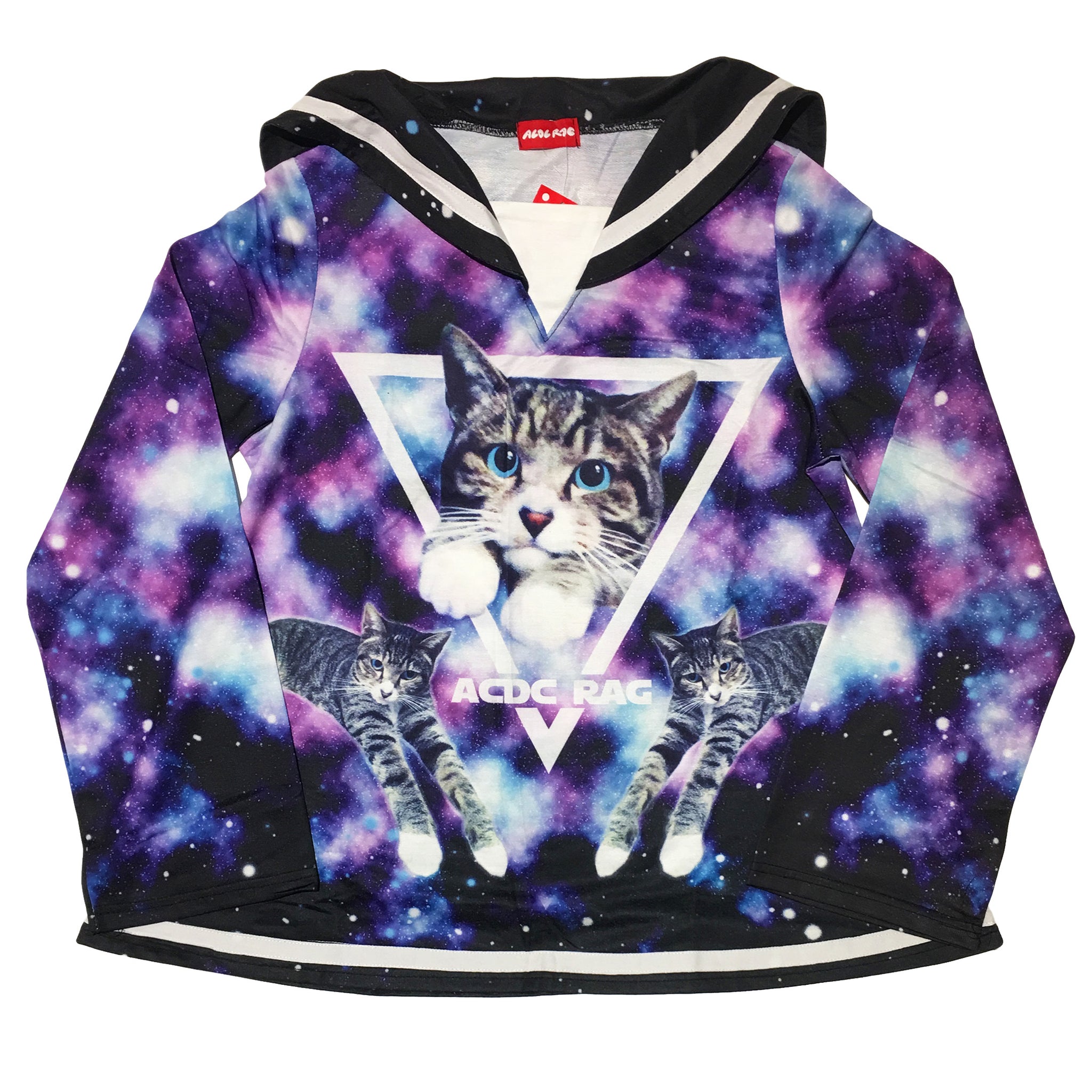 "Galaxy Cat" Sailor Top by ACDC RAG
