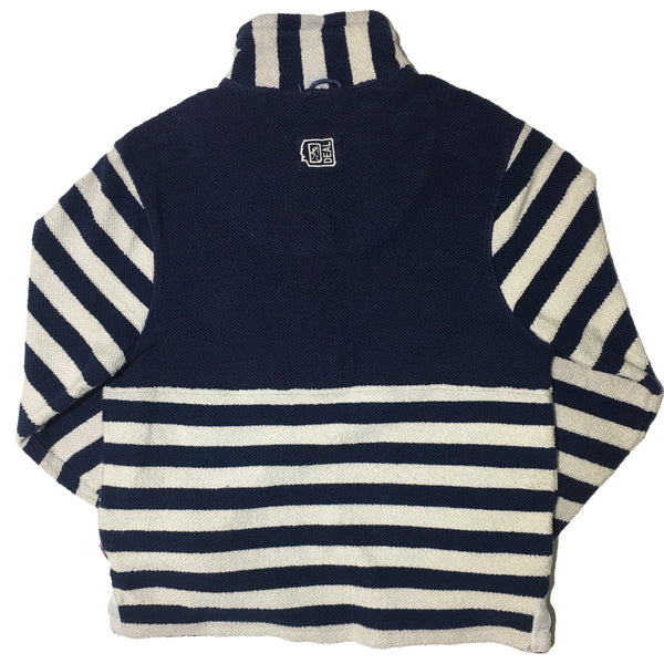 Deal Navy Striped Sweater