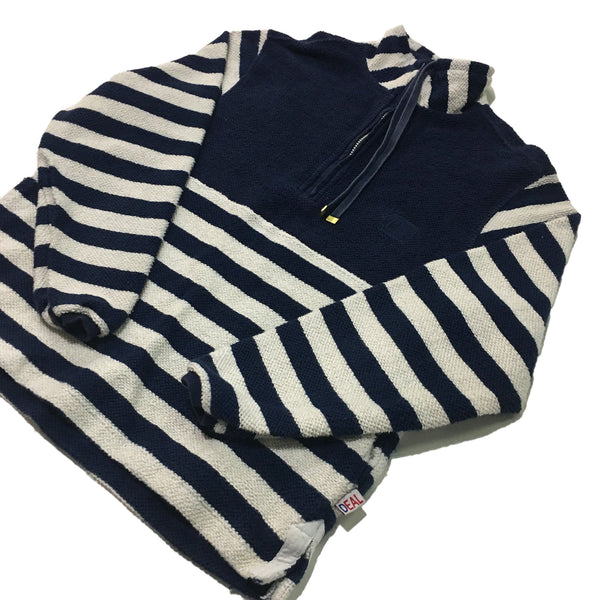 Deal Navy Striped Sweater
