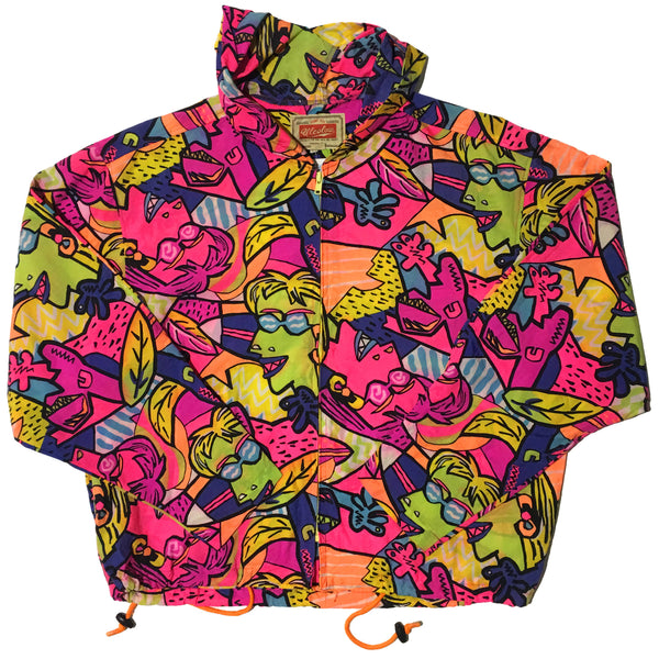 Ulcolow Pattern Florescent Jacket
