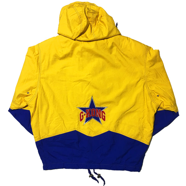 Goldwin G-KONG Yellow and Blue Half Zip Jacket
