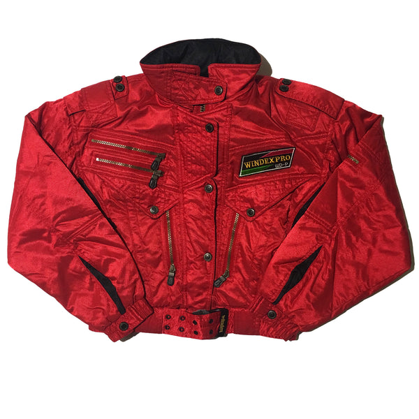 Red Windex Pro Moto Style Jacket