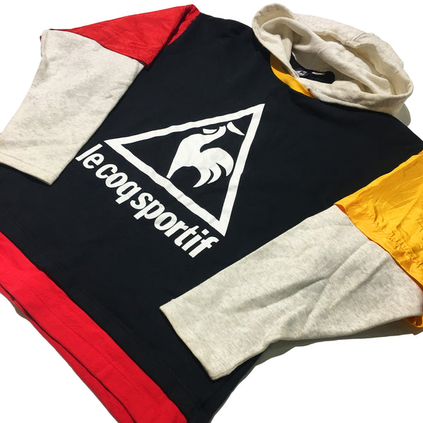 Le Coq Sportif Red Yellow Hoodie