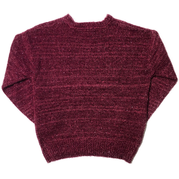 W♡C Acrylic Sparkled Sweater