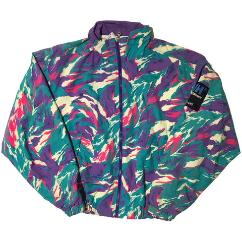 Helly Hansen Blue Purple Pink and White Jacket