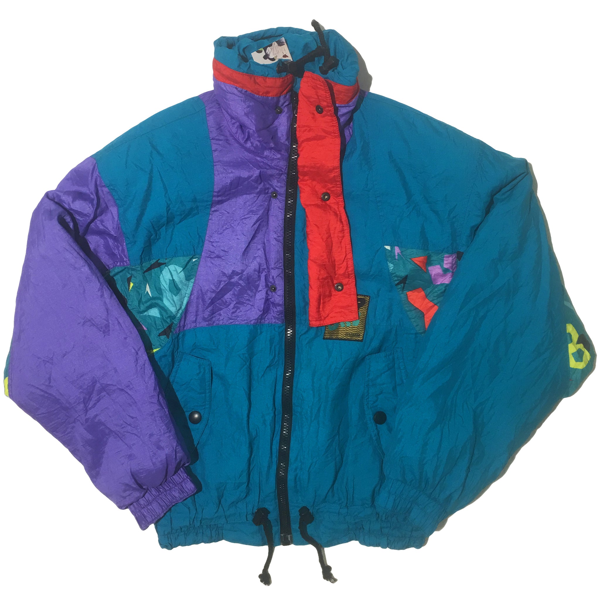 Pop Ski Blue Purple Jacket