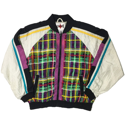 Active Frontier Plaid Print Jacket