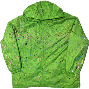 Totes Hand Splattered Green Outerwear Jacket