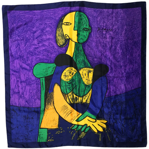 Picasso Silk Square Scarf