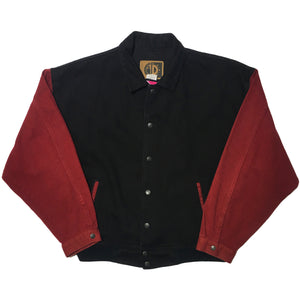 International Denim Red & Black Jacket