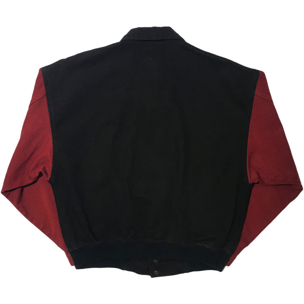 International Denim Red & Black Jacket