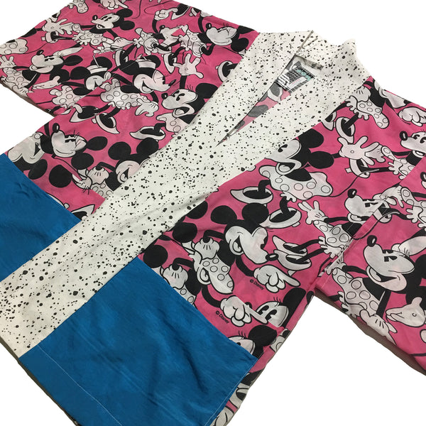 Minnie Mouse and Mini Splatter Pattern Haori
