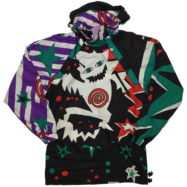 Mistral Black, White, Purple, Red, and Green Jacket