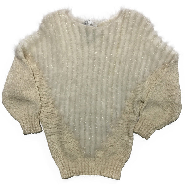 Silhouettes Angora Rabbit Hair Sweater Made in Vancouver