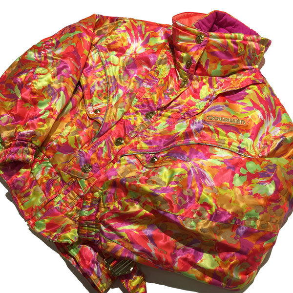 Rare Goldwin Competition Bright Floral Jacket