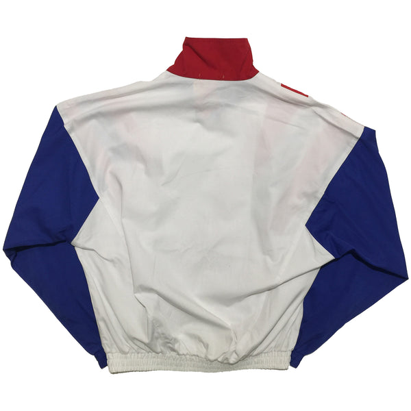 Yonex "A Winning Touch" White, Red, and Blue Track Jacket