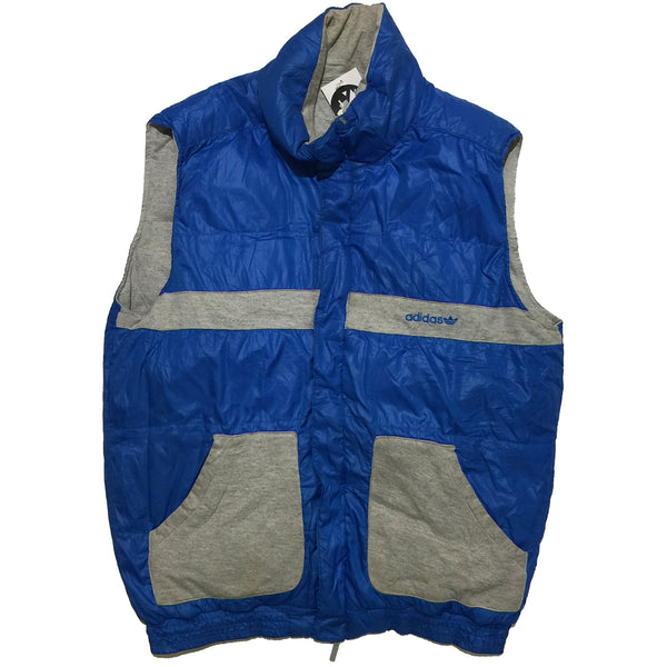 Adidas Blue and Grey Vest