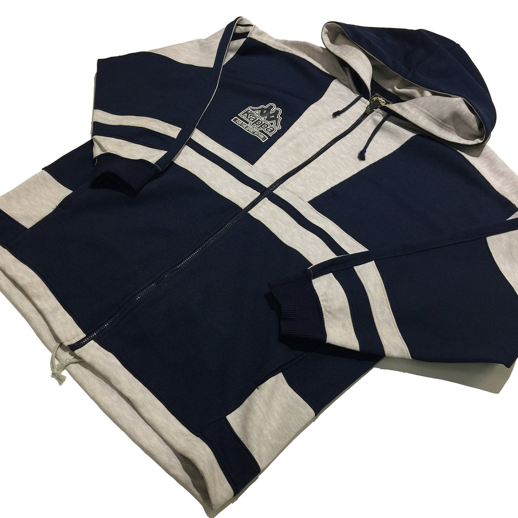 Navy blue kappa clearance hoodie