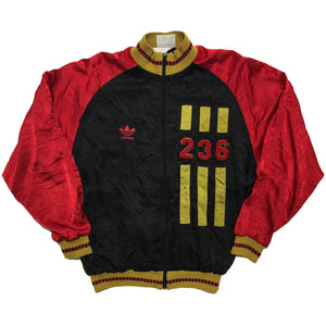Adidas Red Black and Brown 236 Track Jacket