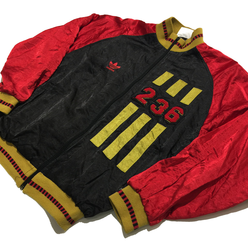 Adidas Red Black and Brown 236 Track Jacket – Blim Vancouver