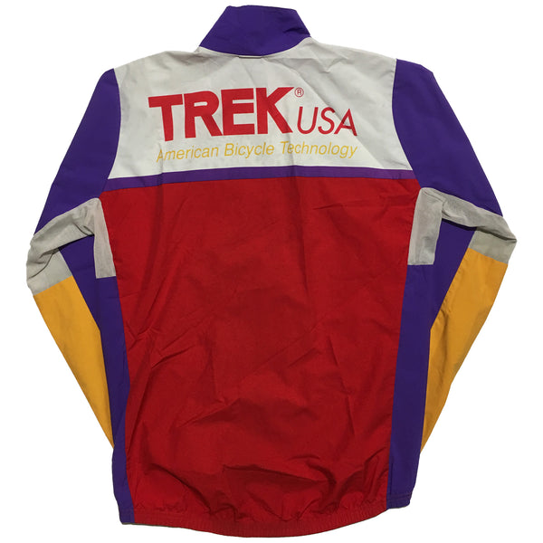 Trek USA Purple, Yellow, White Biking Jacket