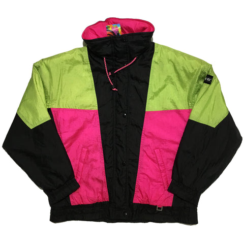 Black Ice Gore-Tex Green and Magenta Jacket