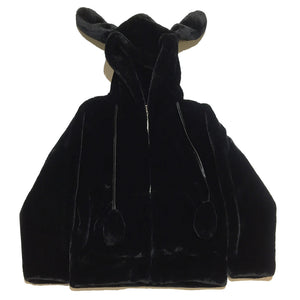 Ultra Soft Faux fur Jacket with bunny ears