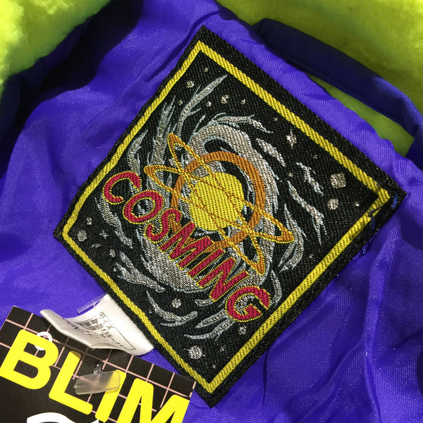 Cosming Blue, Yellow, and Purple Jacket