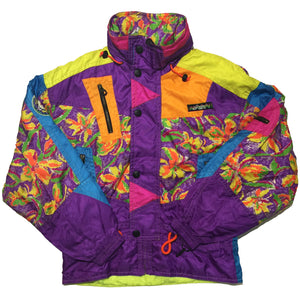 Asics "Colorific" Floral Pattern Jacket