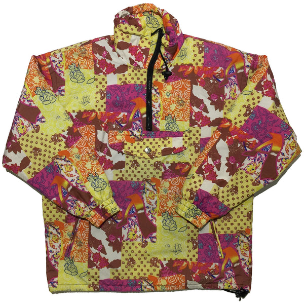 Etirel Pink, Orange, Yellow Floral Pattern Jacket