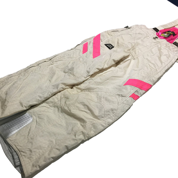 Mizuno White, Pink Ski Pants