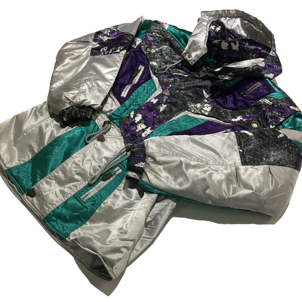 Windex Purple, Silver, Turquoise Jacket
