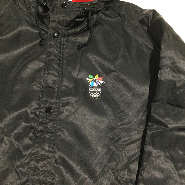 Nagano 1998 Olympics Black Tall Jacket