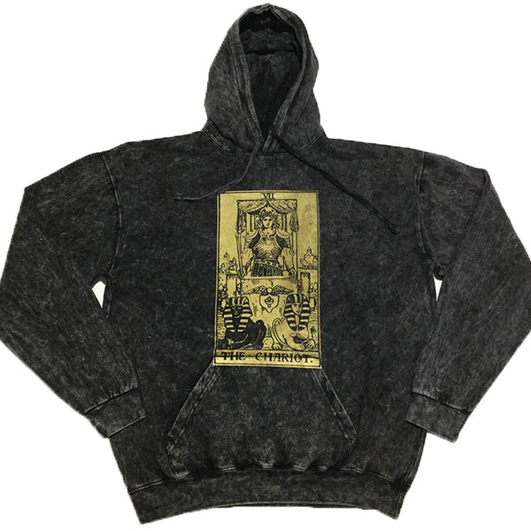 By Tooth and Claw for Blim "Chariot" Over Washed Hoodie