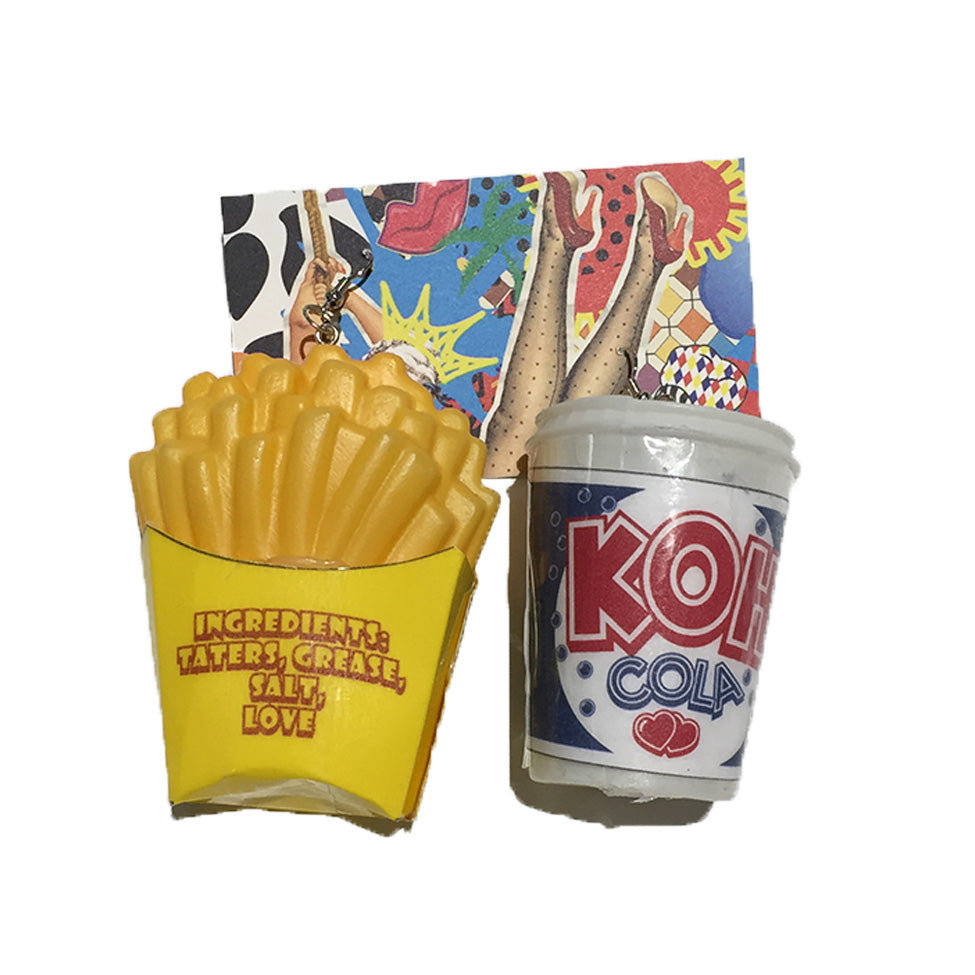 Fries and Cola Earrings by King of Hearts