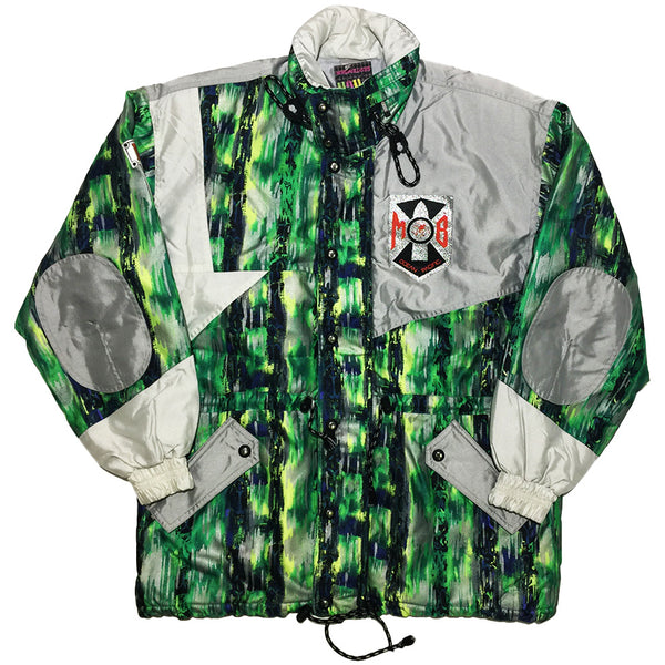 MOB Green and Silver Jacket