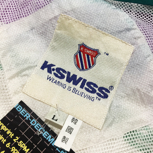 K-Swiss White Jacket