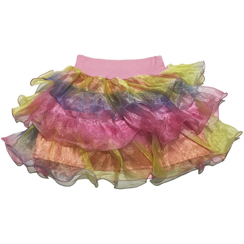 Rainbow Sheer Skirt