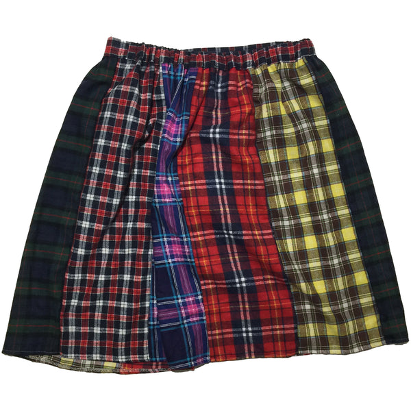 Candelicious Hand Made Multi Plaid Skirt