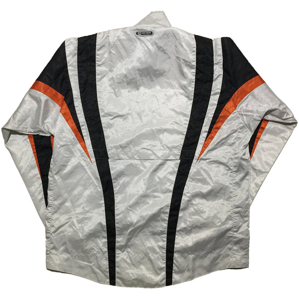 Mizuno White and Orange Jacket