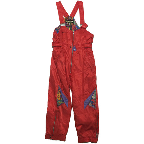 Fred Red Ski Pants