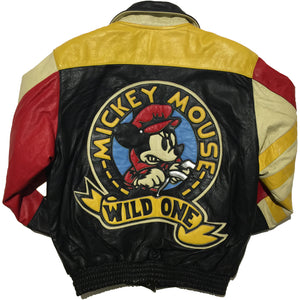Wild One Mickey Mouse Leather Jacket