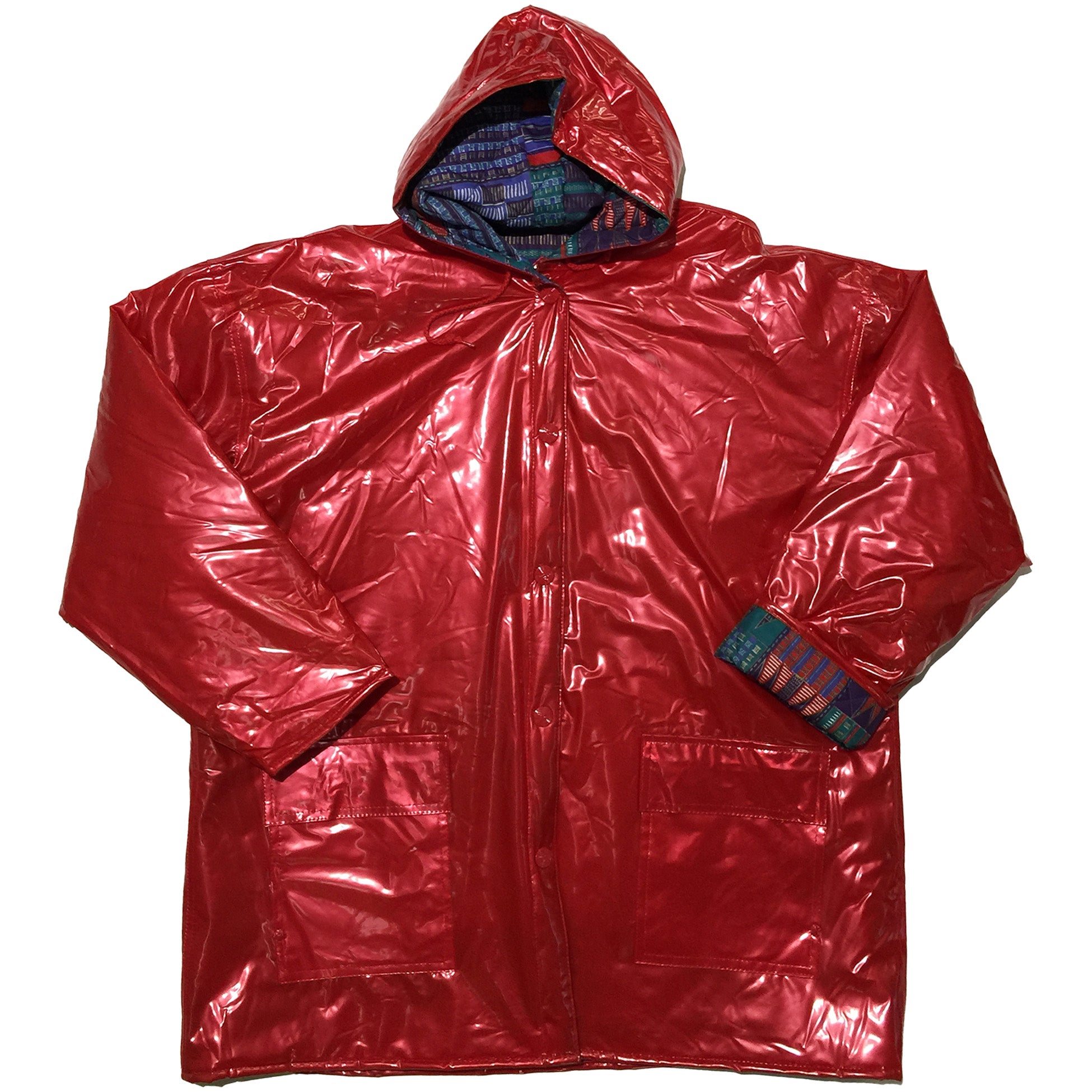 Keiw Sporn Red Plastic Jacket