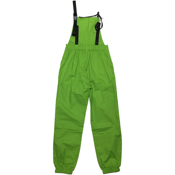 Neon Green Overalls with Chain