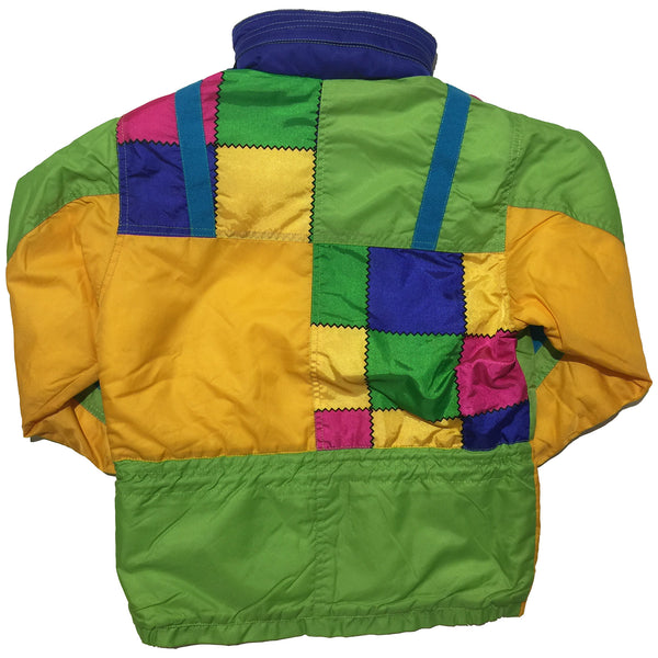 Color Beams Color Block Jacket