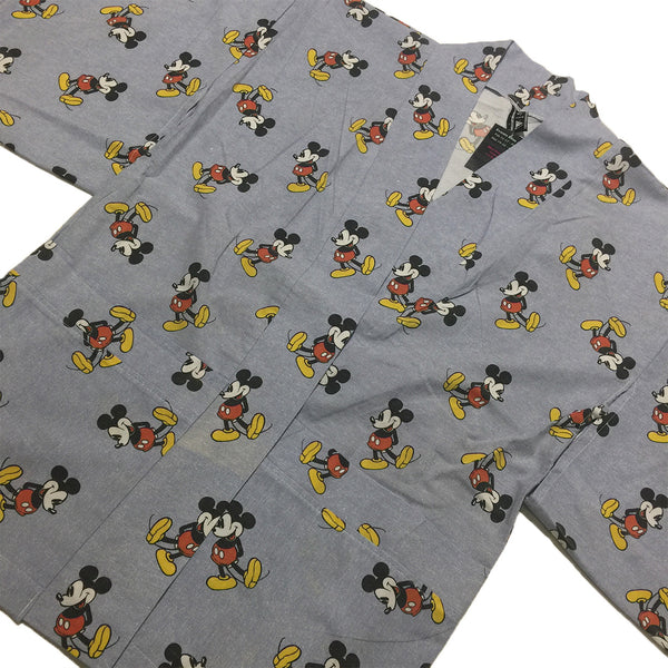 Classic Mickey Mouse Grey All Over Print Haori