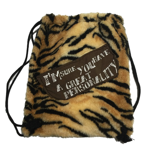 Adjustable Sling Bag Tiger Stripe With Patch